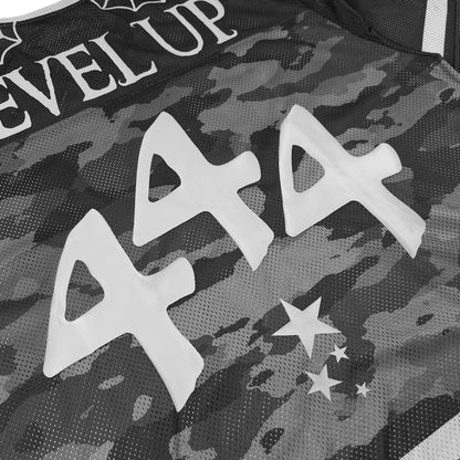 Level Up - Mesh Camo Football Jersey