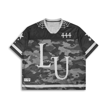 Level Up - Mesh Camo Football Jersey