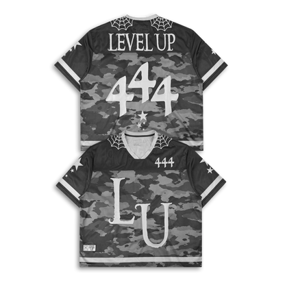 Level Up - Mesh Camo Football Jersey