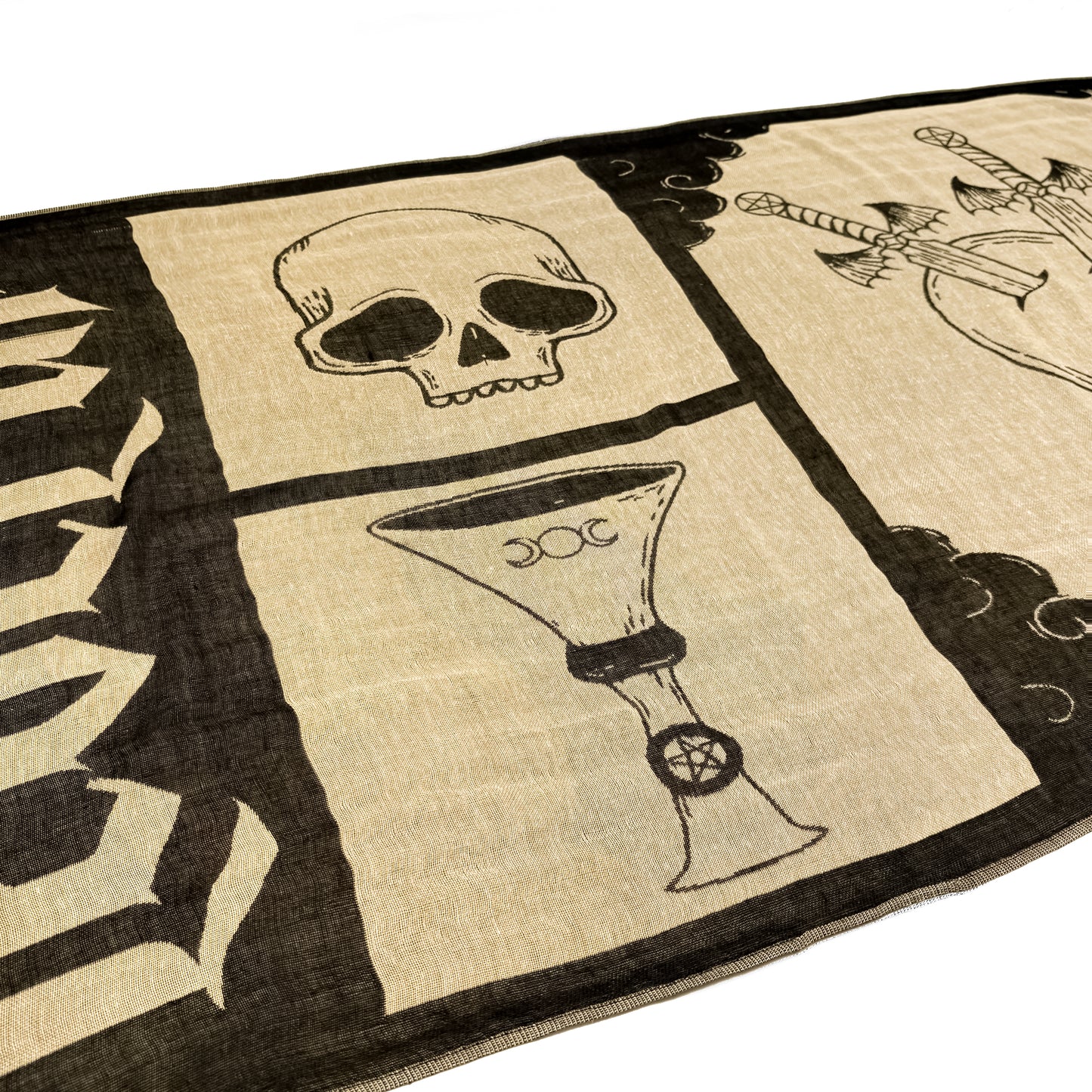 Level Up - Summerween Knit Pashmina