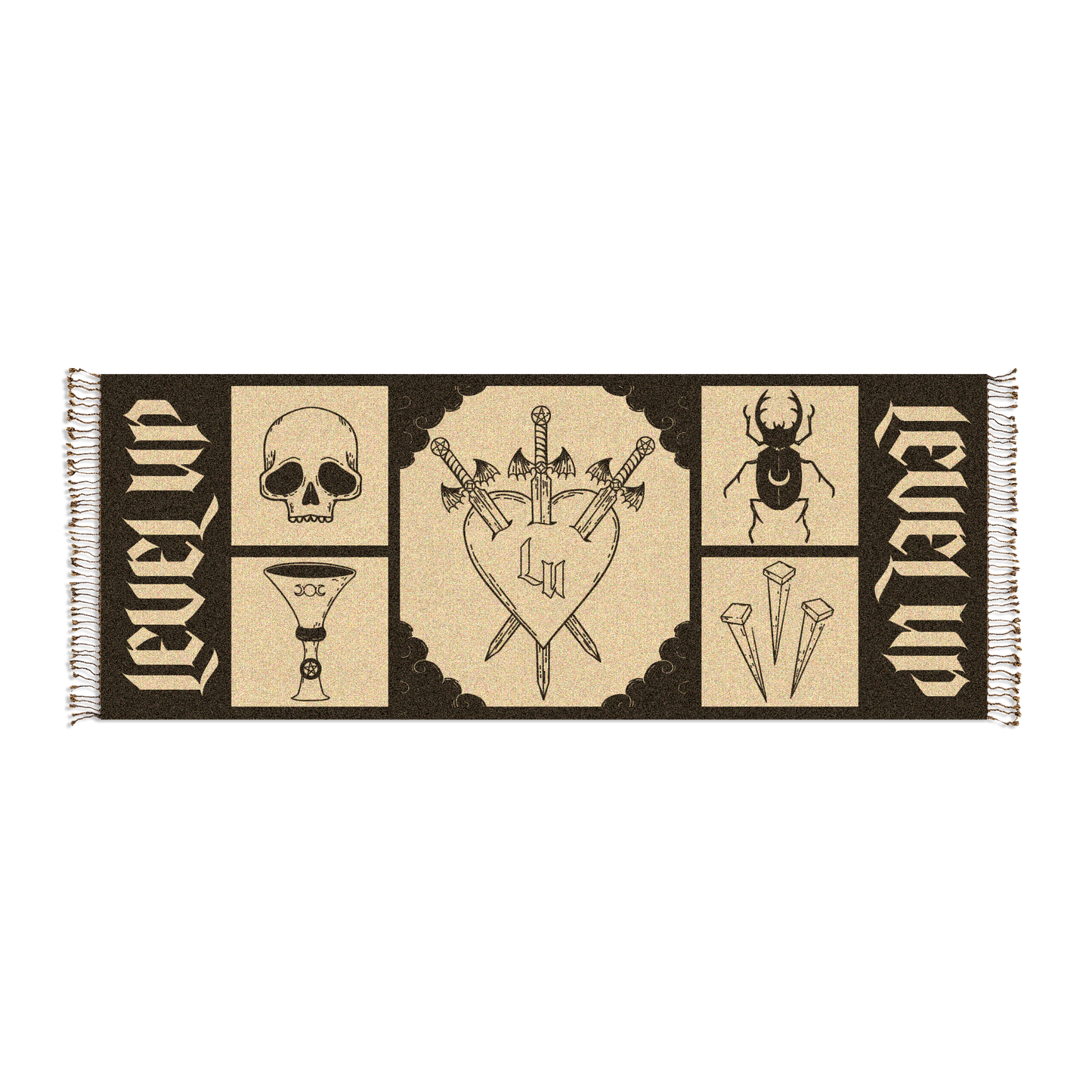 Level Up - Summerween Knit Pashmina