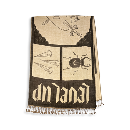 Level Up - Summerween Knit Pashmina