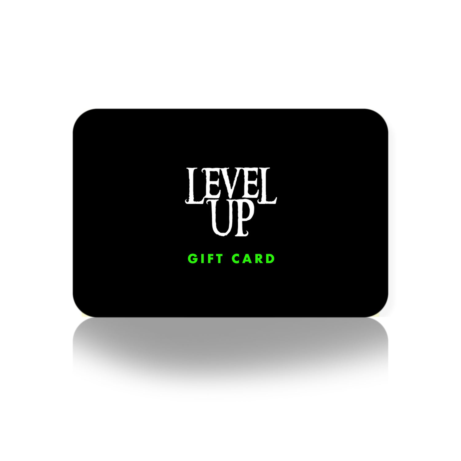 Level Playing Card Level Up Shop Gift Card
